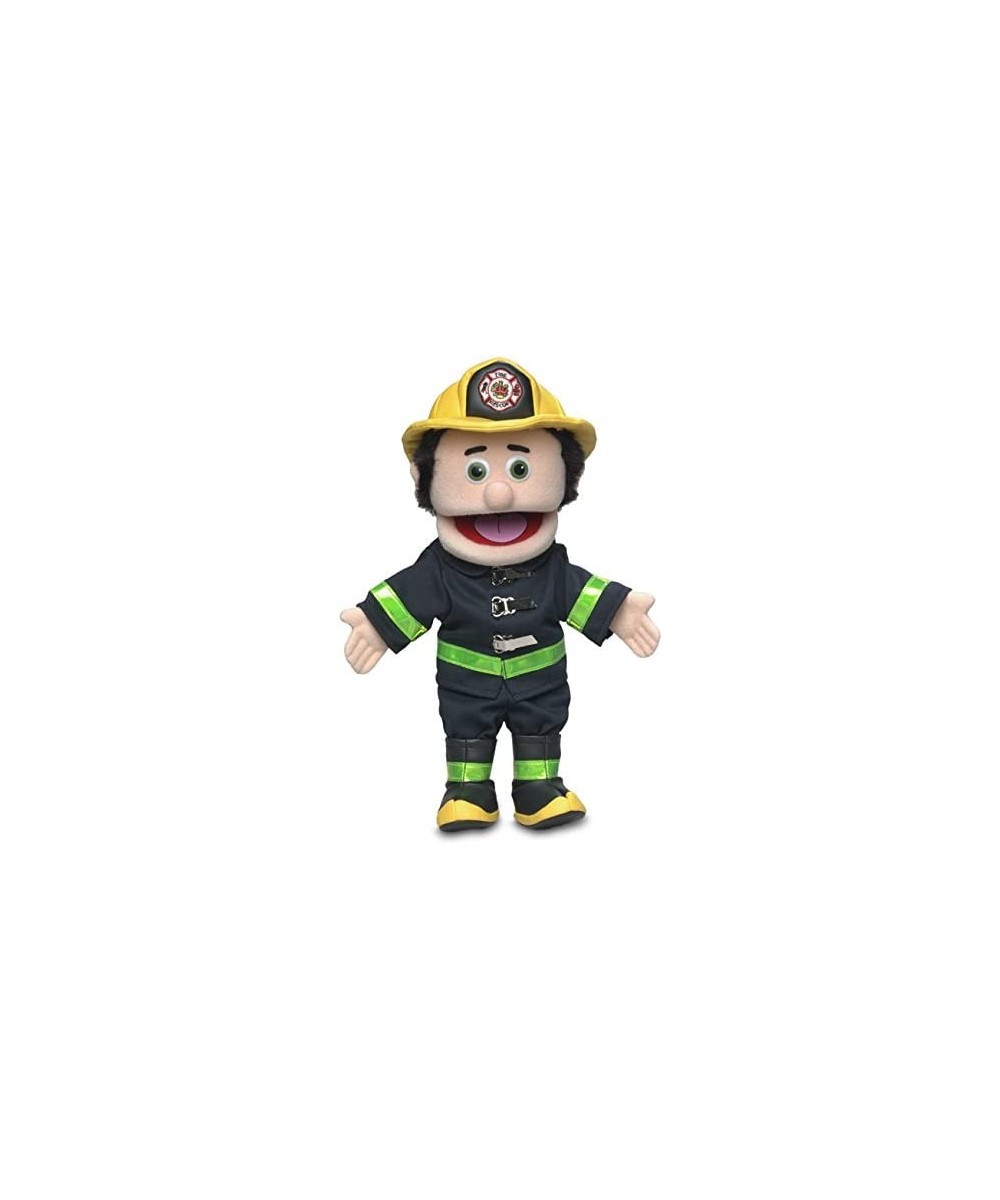 14" Fireman Peach Male Hand Puppet $59.15 Hand Puppets