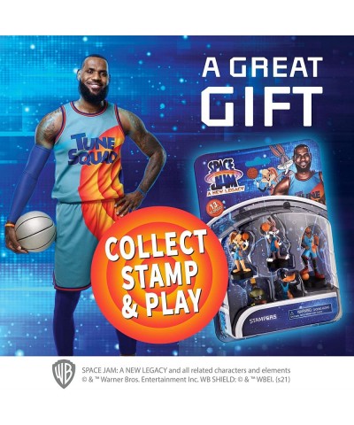 Space Jam Kids’ Stamps | Collect All 13 Looney Tunes Toys and Basketball Player Figures | Small Toys from Space Jam: A New Le...