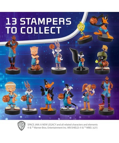 Space Jam Kids’ Stamps | Collect All 13 Looney Tunes Toys and Basketball Player Figures | Small Toys from Space Jam: A New Le...