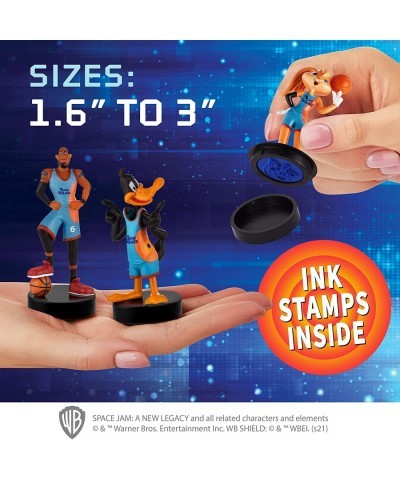 Space Jam Kids’ Stamps | Collect All 13 Looney Tunes Toys and Basketball Player Figures | Small Toys from Space Jam: A New Le...