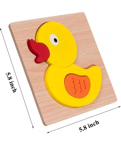 Wooden Toddler Puzzles 6 Pack Jigsaw Animal Wood Toy Kid Learning Educational Animal Shape Montessori Toy for Boy Girl 3+ $30...