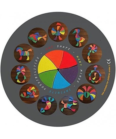 Trigeod Color Wheel Puzzle - 12-Piece Puzzle Manipulatives - Wooden STEM Toy for Kids - Safety Tested Ages 3+ $34.31 Early De...