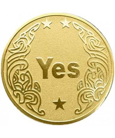 YES&NO Flipping Challenge Coin Commemorative Badge Gaming Collection Coin(Gold) $15.70 Novelty Coins