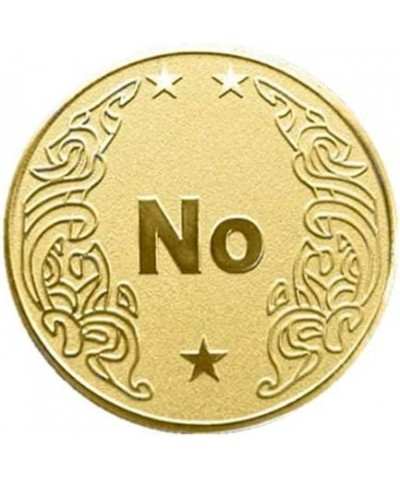 YES&NO Flipping Challenge Coin Commemorative Badge Gaming Collection Coin(Gold) $15.70 Novelty Coins