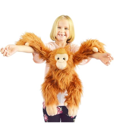 Ornaldo The Orangutan Monkey - 19 Inch (with Hanging Arms Outstretched) Stuffed Animal Plush Chimpanzee - by Tiger Tale Toys ...