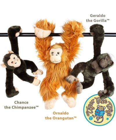 Ornaldo The Orangutan Monkey - 19 Inch (with Hanging Arms Outstretched) Stuffed Animal Plush Chimpanzee - by Tiger Tale Toys ...