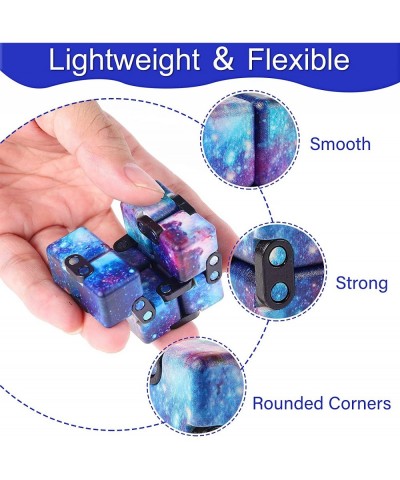 Infinite Cubes Fidget Toy Aionly Hard and Heavy Stress Relief Infinite Cube Mini Hand-Held Puzzle Flip Fidget Cube for Adults...