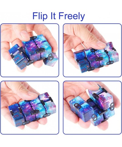 Infinite Cubes Fidget Toy Aionly Hard and Heavy Stress Relief Infinite Cube Mini Hand-Held Puzzle Flip Fidget Cube for Adults...