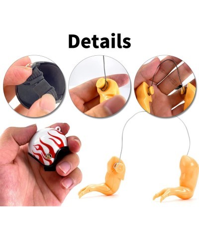 2 Pieces Pet Chicken Toys Include Chicken Doll Arms and Chicken Helmet Safety Helmet for Chickens Hens Cocks Toys Prank Cospl...