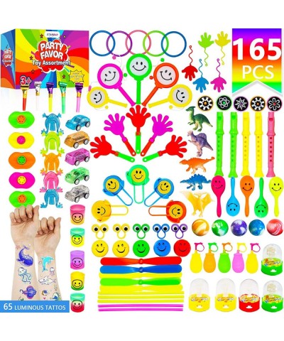 165 PCS Party Favors for Kids Party Favors Bulk Goodie Bag Stuffers Fillers Pinata Stuffers Carnival Prize Classroom Rewards ...