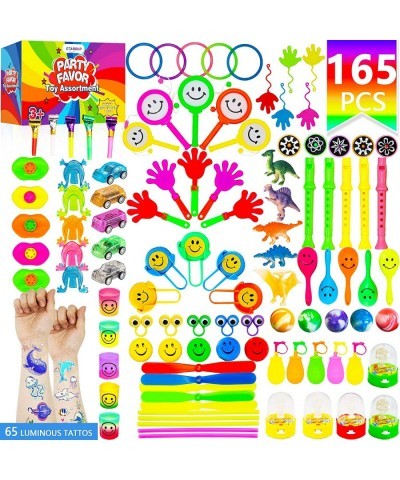 165 PCS Party Favors for Kids Party Favors Bulk Goodie Bag Stuffers Fillers Pinata Stuffers Carnival Prize Classroom Rewards ...