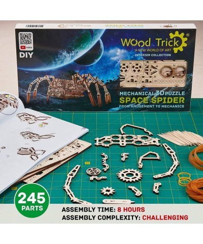 Mechanical Spider 3D Wooden Puzzle - Runs up to 7 feet - Wooden Model Kit for Adults and Kids to Build $66.13 3-D Puzzles