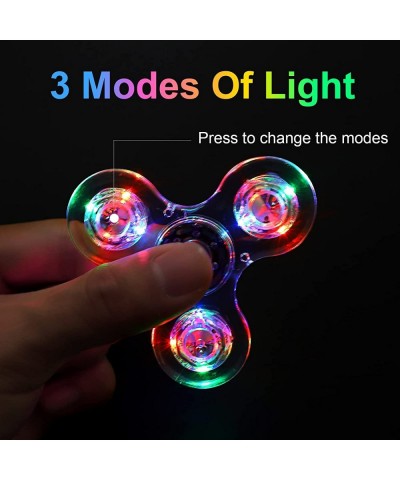 Fidget Spinners Valentines Gifts Led Light Up Fidget Toys for Kids Party Favors for Kids 8-12 Goodie Bag Stuffers Glow in The...