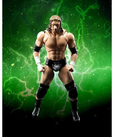 Bandai S.H. Figuarts Triple "WWE" Action Figure $65.31 Action Figures