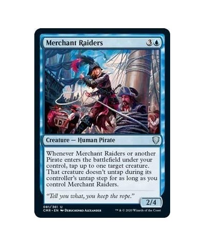 Magic: The Gathering - Merchant Raiders - Foil - Commander Legends $11.58 Card Games