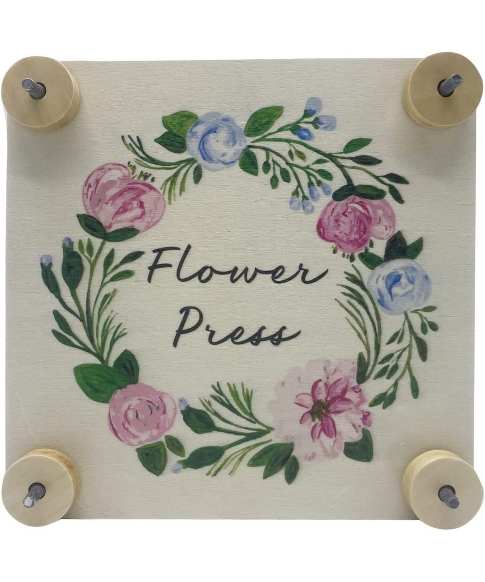 Flower Press 7.5In (19cm) x 7.5In (19cm) Nature Press Kit 6 Layers for Plant and Leaf Preservation MX0806 $34.16 Kids' Drawin...