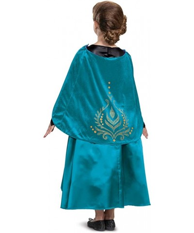 Disney Frozen 2 Anna Costume for Girls Deluxe Dress and Cape Outfit $38.21 Kids' Costumes