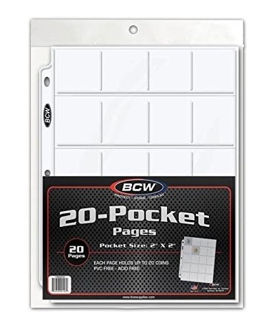 BCW Pro 20-Pocket Page Box (20 Count) $23.02 Board Games