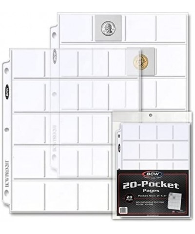 BCW Pro 20-Pocket Page Box (20 Count) $23.02 Board Games