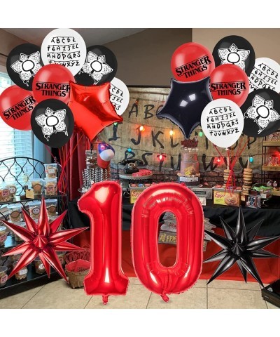 Stranger Inspired Things Party Supplies 18PCS Hellfire Club Theme Party Balloons for Stranger Inspired Things Party Decoratio...