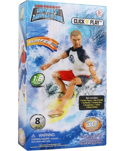 Sports & Adventure Surfer 12" Action Figure Play Set with Accessories $41.10 Action Figures