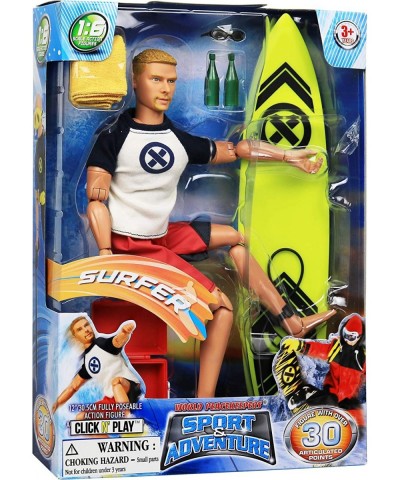 Sports & Adventure Surfer 12" Action Figure Play Set with Accessories $41.10 Action Figures