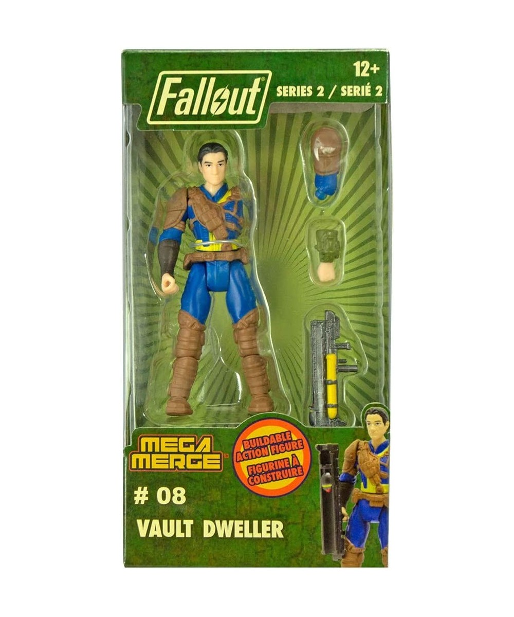 Fallout Mega Merge Figures (Nuka Cola Vault Dweller T-45 Power Armor T-52 X-01 Armor Nick Valentine) (Vault Dwelller) $28.26 ...