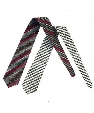 Dollhouse Neck Ties Fabric 1:12 Scale Man's Bedroom School Accessory $16.46 Dollhouse Accessories