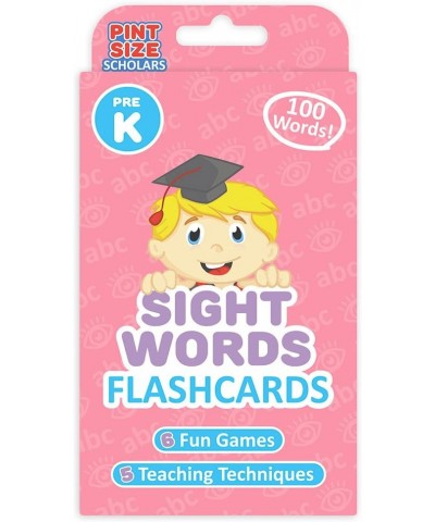 Sight Words Flashcards for Reading Readiness - Choose from 5 Grade Levels 100 Words Each! (Pre-K) $16.67 Educational Flash Cards