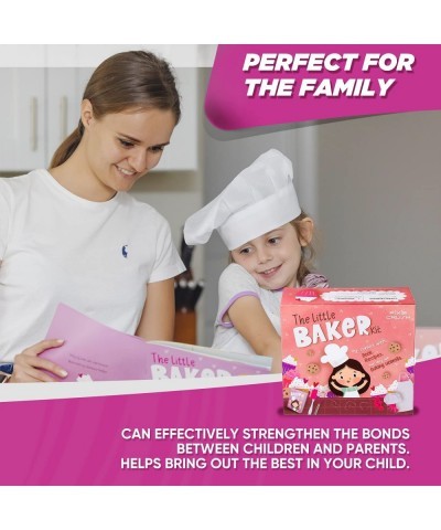 Pixie Crush The Little Baker Kit Mini Baking Set for Kids - DIY Cooking Kit Includes Chef Hat and Apron for Children's Kitche...