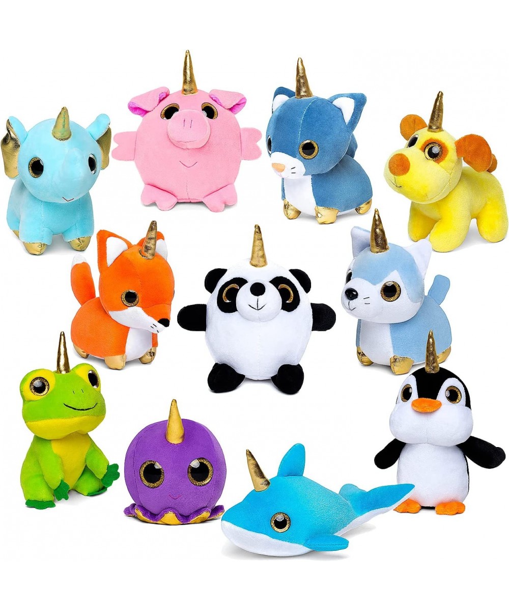 Mini Plush Toys Set 11 - Unicorns Gifts for Girls - Stuffed Animals Toys for 2 5 5 and Up Year Old Boys Gifts - Stress Relief...