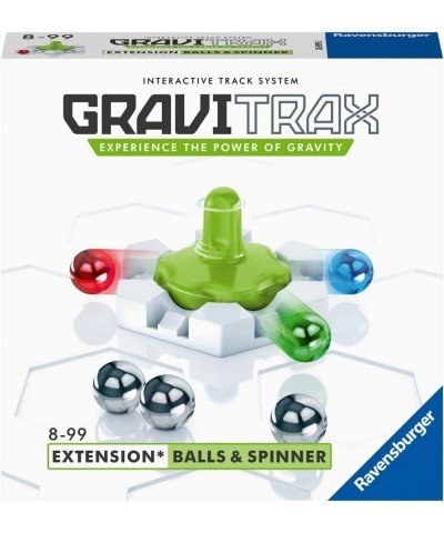 Gravitrax Balls & Spinner Accessory - Marble Run & STEM Toy for Boys & Girls Age 8 & Up - Accessory for 2019 Toy of The Year ...