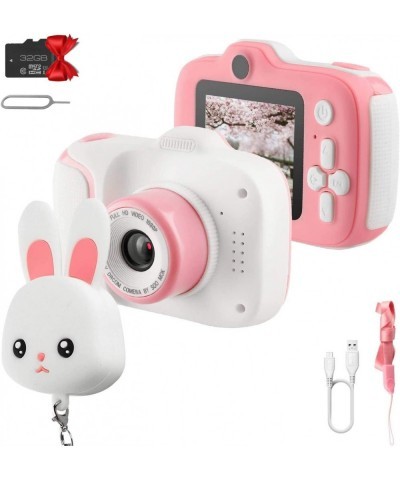 Kids Camera for Girls Toys 1080P HD Dual Lens Toddler Toys Video Recorder 2 Inch Children Digital Cameras Birthday for Age 3-...