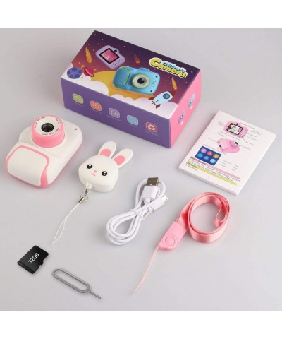 Kids Camera for Girls Toys 1080P HD Dual Lens Toddler Toys Video Recorder 2 Inch Children Digital Cameras Birthday for Age 3-...