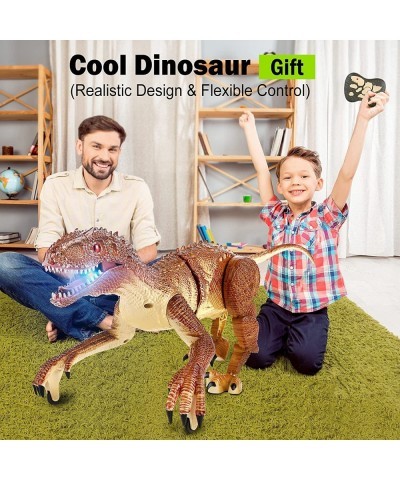 Remote Control Dinosaur RC Dinosaur Toy with LED Light & Sound Rechargeable 2.4Ghz Simulation Realistic Walking and Roaring D...