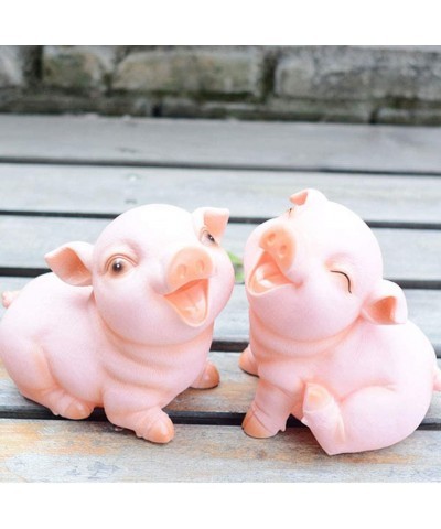 7 inch Pink Funny Creative Pig Shape Coin Money Bank Shatterproof Piggy Bank Money Bank Squint Piggy Pig $34.50 Kids' Money B...