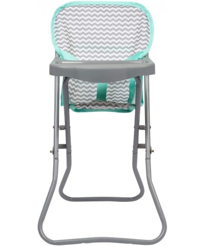 21962 Baby Doll High Chair Zig Zag Gender Neutral Design 20.5 High Can Fitup To 16 Dolls $59.78 Doll Accessories