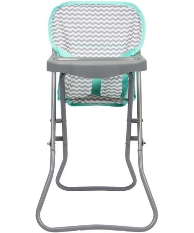 21962 Baby Doll High Chair Zig Zag Gender Neutral Design 20.5 High Can Fitup To 16 Dolls $59.78 Doll Accessories