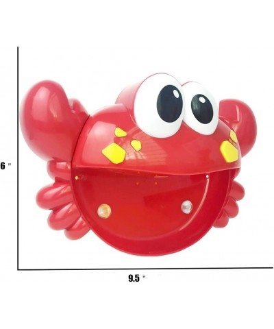 Baby Bath Bubble Toy Bubble Crab Bubble Blower Bubble Machine Bubble Maker with Nursery Rhyme Bathtub Bubble Toys for Infant ...