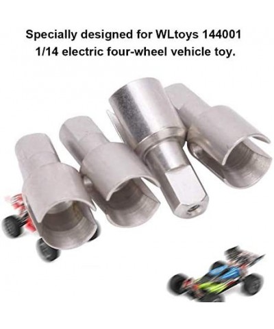 RC Differential Cups 4Pcs 1:14 Scale Metal Remote Control Vehicle Differential Cups RC Truck Spare Parts for WLtoys 144001 1/...