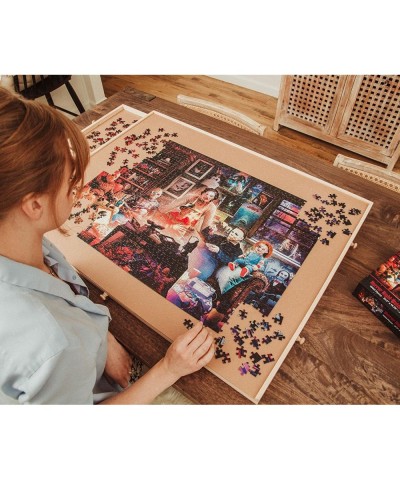 Horror Night Watch Party 1000-Piece Jigsaw Puzzle by Rachid Lotf | Brain Teaser for Adults Educational Developmental Toys & G...