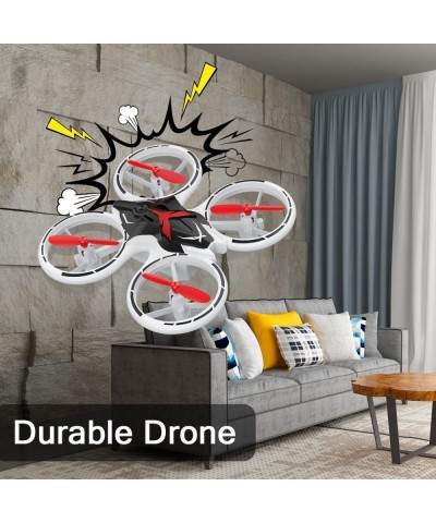 Drone for Kids and Beginners Mini RC Helicopter Quadcopter Drone with LED Lights Altitude Hold Headless Mode 3D Flips One Key...