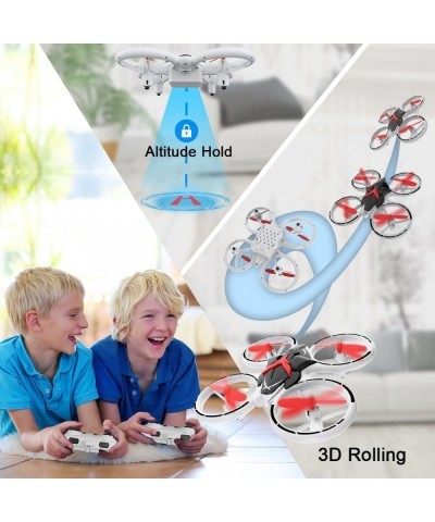 Drone for Kids and Beginners Mini RC Helicopter Quadcopter Drone with LED Lights Altitude Hold Headless Mode 3D Flips One Key...