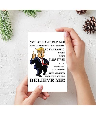 Trump Fathers Day Card Hilarious Birthday Card for Father You Are A Great Dad Card Funny Trump Fathers Day Gift for Dad $15.8...