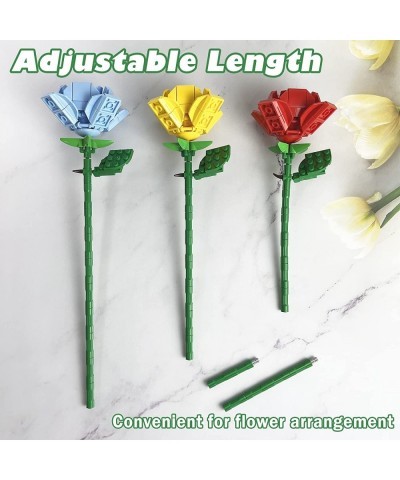 Flowers Bouquet Set Building Kit DIY Sunflower Artificial Flowers Arrangement Plants Collection Creative STEM Building Toy Pr...