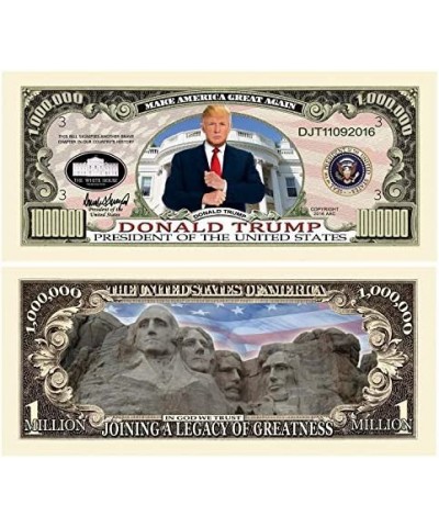 Donald Trump 45th President Collectors 8 Bill Set: Commander In Chief Bill 2016 Presidential 2016 Victory Legacy 2017 Inaugur...