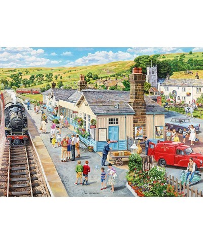 The Country Station 100pc Jigsaw Puzzle $42.43 Jigsaw Puzzles