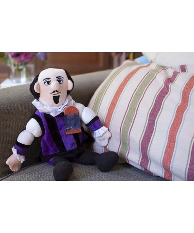 William Shakespeare Doll - 11" Soft Stuffed Plush Little Thinker $42.73 Plush Figure Toys