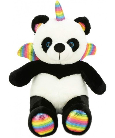 ShaunTsy The Pandacorn Cute Panda Bear Stuffed Animal Plush Soft Unicorn Teddy Toy Pandicorn with Rainbow Wings and Horn Pand...