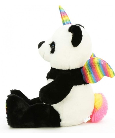 ShaunTsy The Pandacorn Cute Panda Bear Stuffed Animal Plush Soft Unicorn Teddy Toy Pandicorn with Rainbow Wings and Horn Pand...